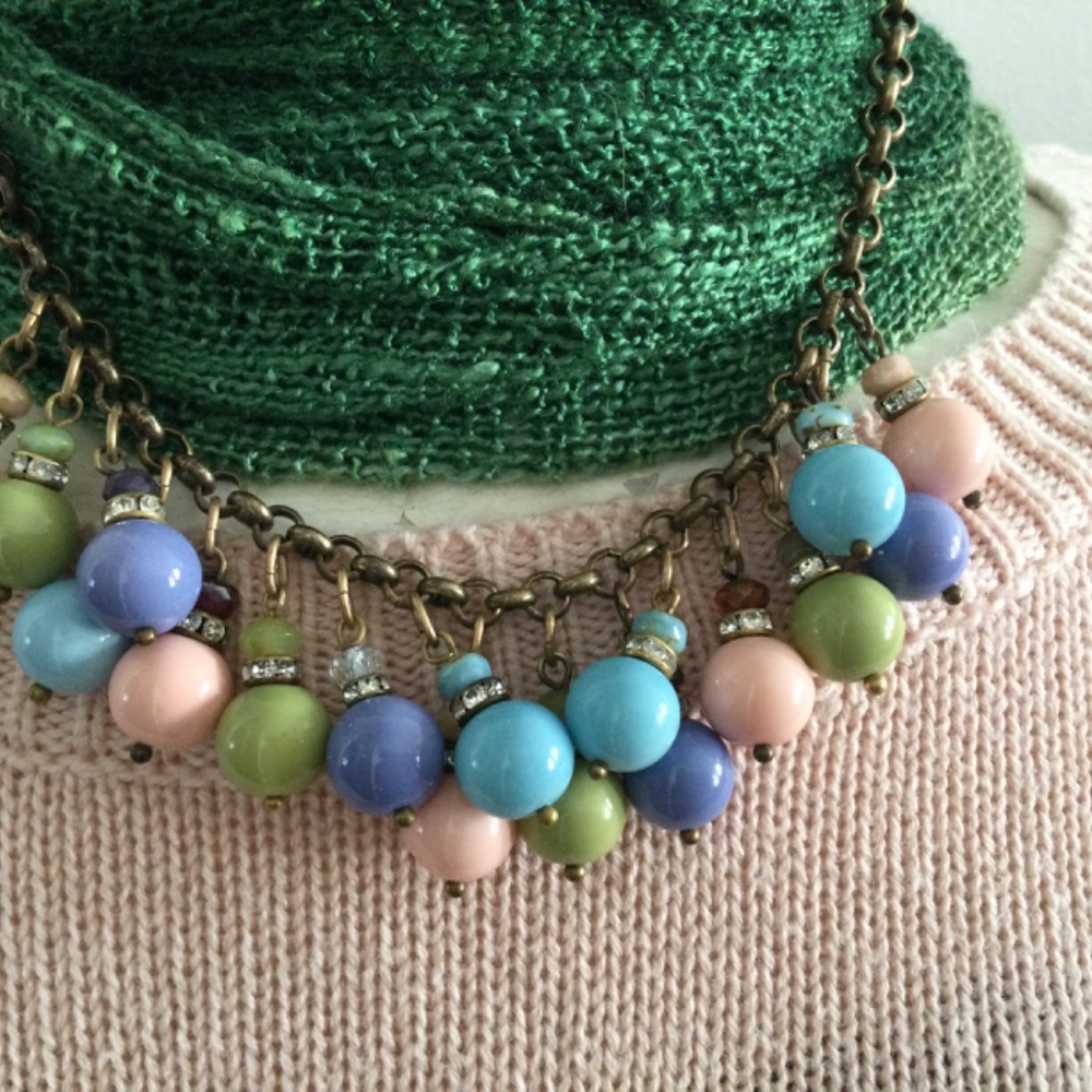 New Years Eve Bubbles Necklace …handmade - Picture 8 of 9